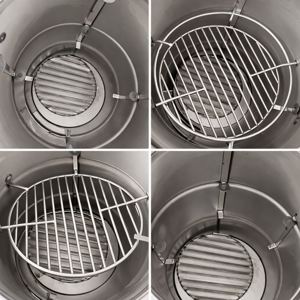 Cilindro Parrillero ahumador Grande de Acero laminado al frío-LAF - Imagen 3